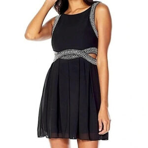TFNC
Black with Tag Malaga Beaded Minidress Cocktail Dress(NWT)